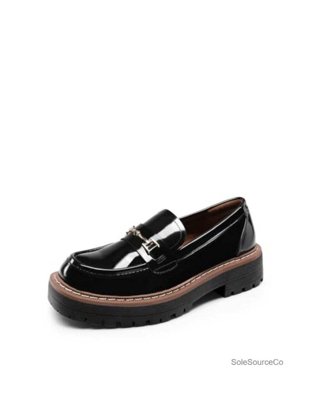 DREAM PAIRS Platform Chunky Loafers for Women
